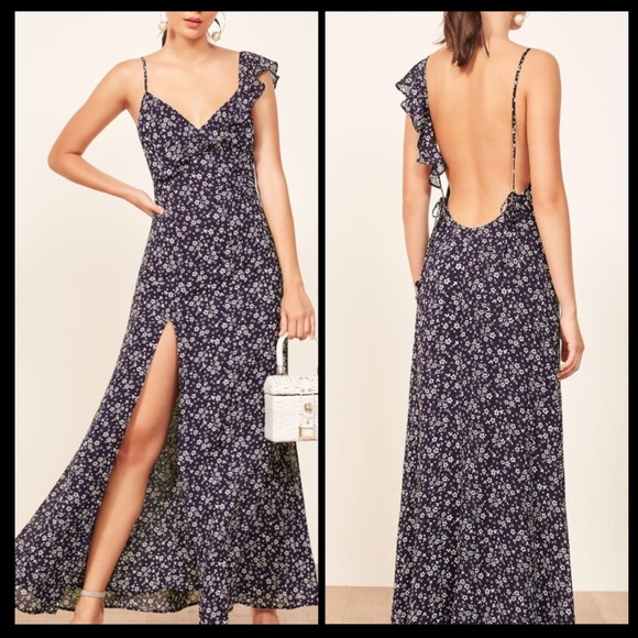 reformation trista dress